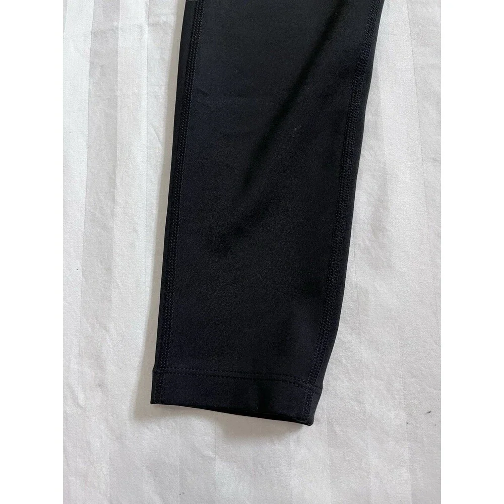 Nike Pro One Girls Youth Medium Floral Leggings Black Purple DC7090-010